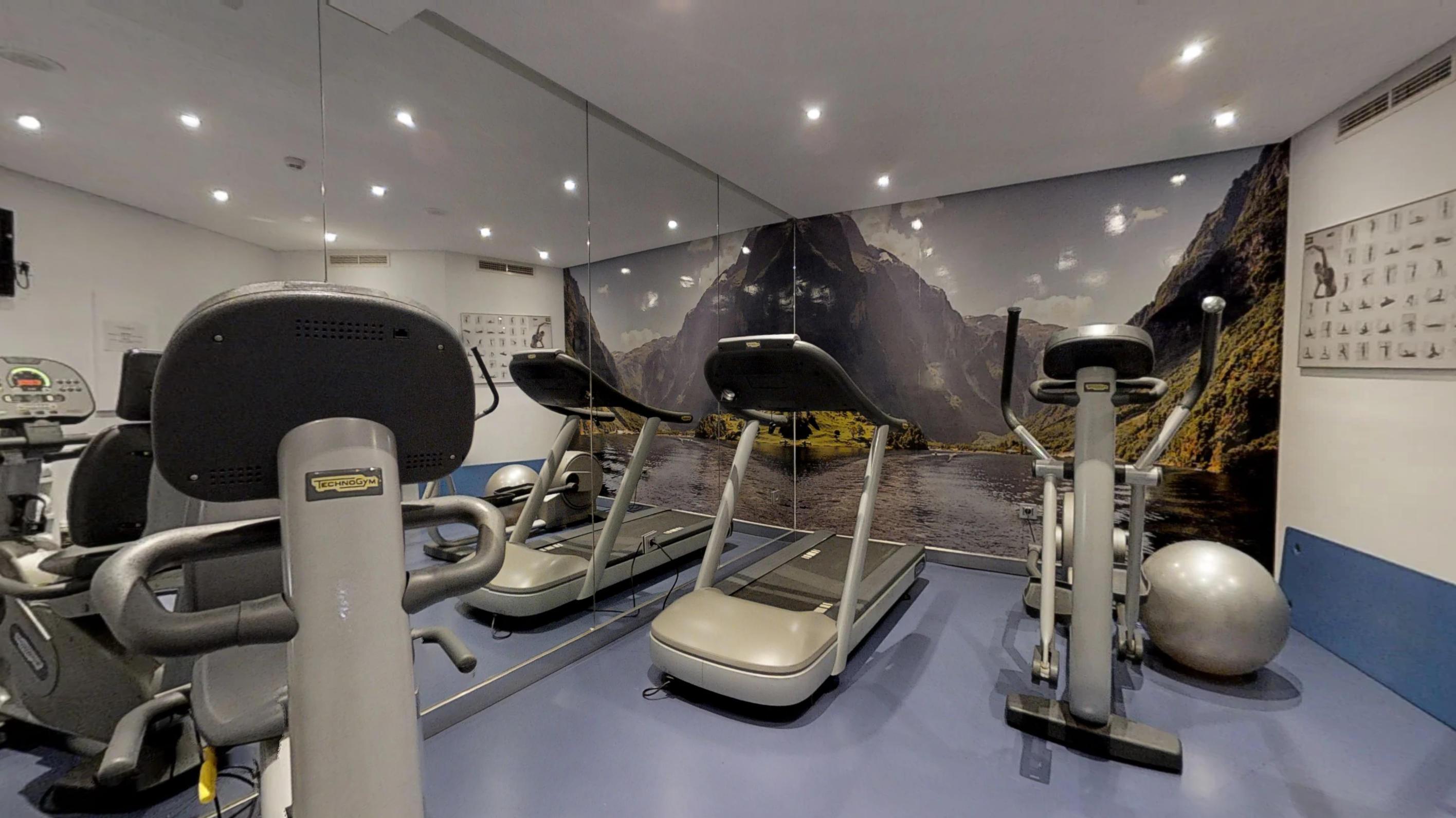 빈시 셀렉시온 알레이사, 호텔 부티크 앤 스파 베날마데나코스타 외부 사진 The gym at the hotel